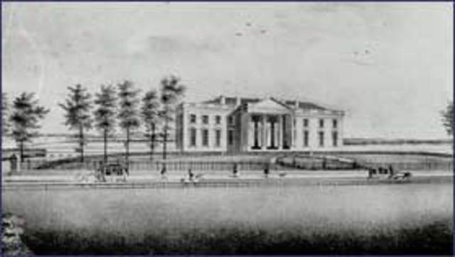 James Hoban finishes the North Portico