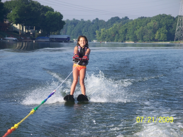 Hace tres años que esquio.