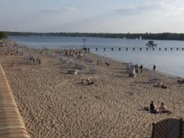 Jews not allowed to use the beach in Wannsee.