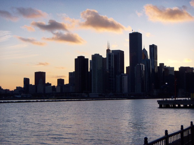 Hace uno año que fui a Chicago