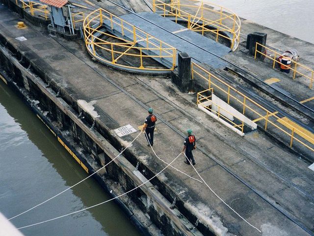 Panama Canal Opening