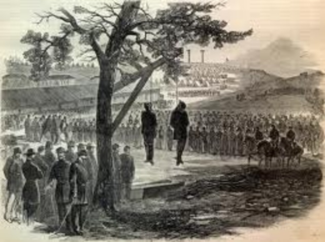 Hanged on Gallows hill