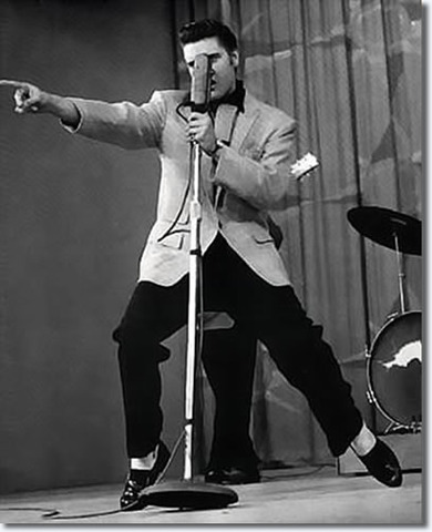 Elvis Presley makes one of his first Television appearances.