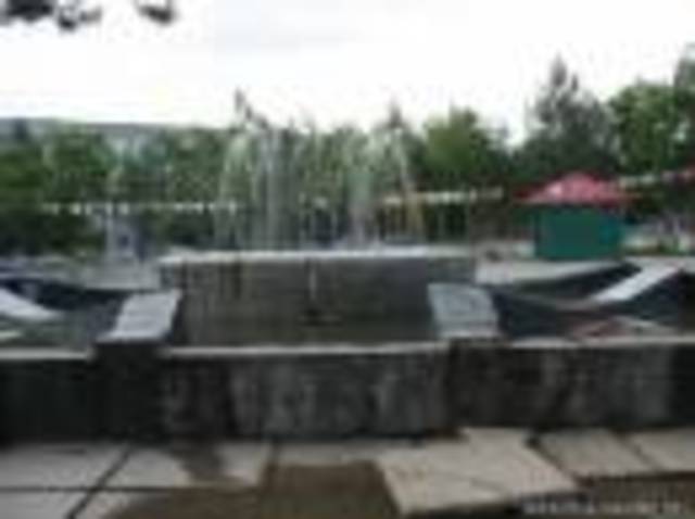 Открытие фонтана