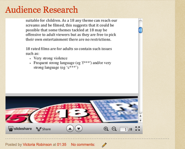 Uploaded Audience Research