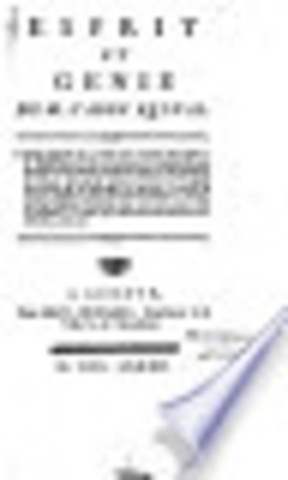 Esprit et génie de M. l'Abbé Raynal