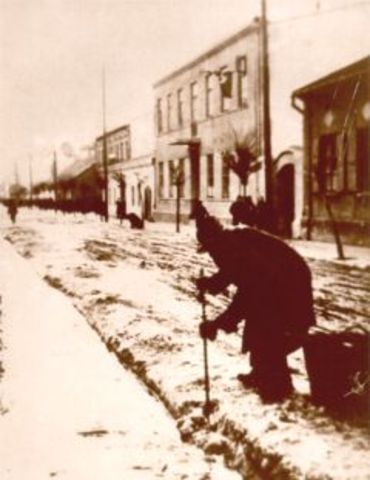 Children Cleaning Streets