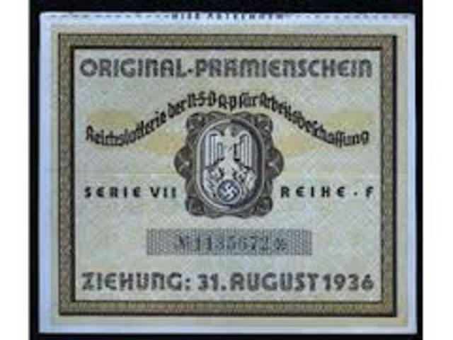 Forbiden sale of lottery tickets to Jews