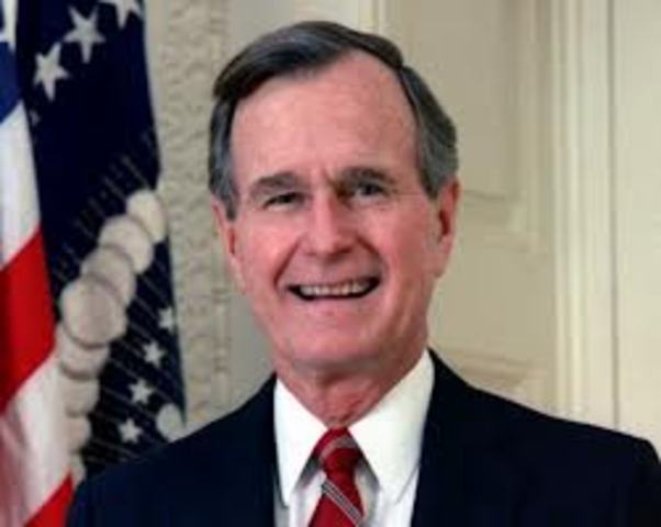 Goeorge H.W. Bush  (1989-1993)