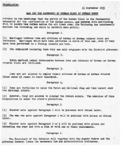 Nuremberg Laws