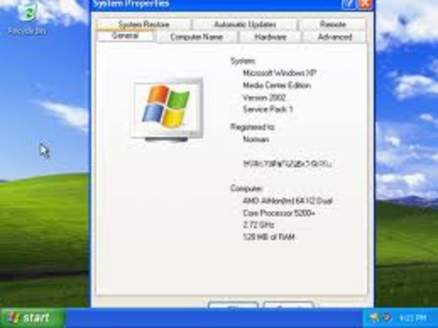 Windows XP Media Center Edition 2005