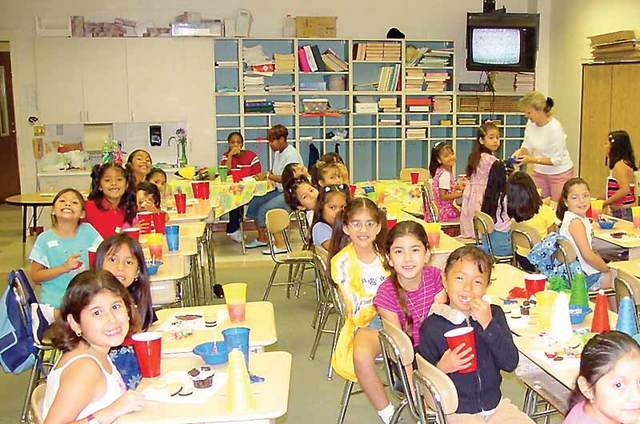 Fin de la etapa niños de escolar