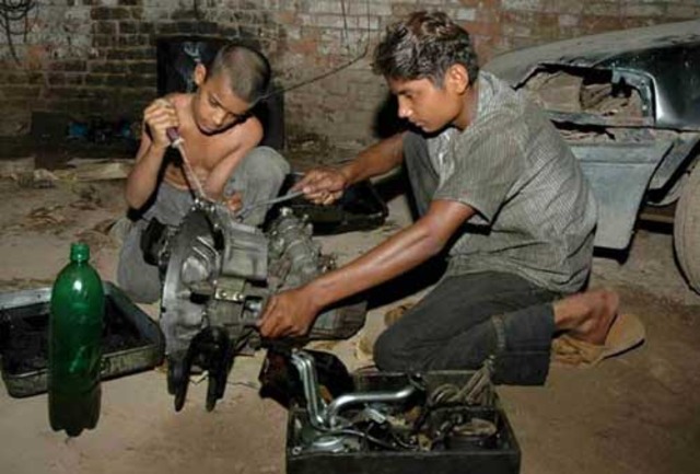 Inicio de la etapa de niños trabajadores y aprendices