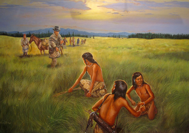 A spot where the expedition was significantly aided by the help of a native tribe