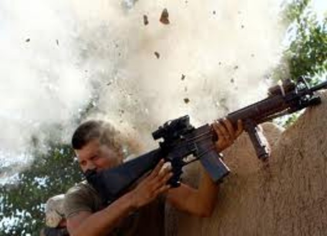 a suicide bomber killed at least 20 people, out of which, 3 are U.S. Marines. This took place at a meeting between Sheiks and Americans in Karmah.