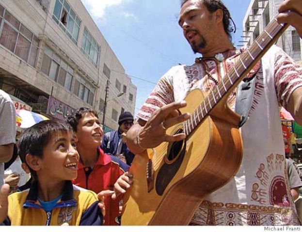 Michael Franti goes to Middle Eastern Countries