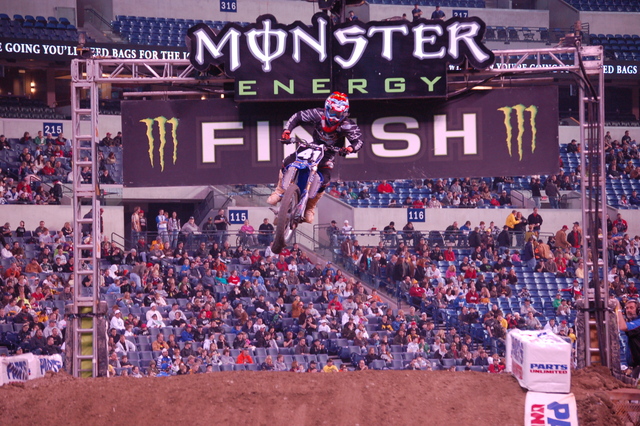 Hace uno año que fui a un Super Cross.