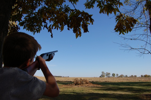 Hace seis años que disparo.