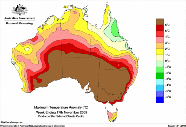 Heatwave in Australia