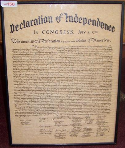 Declaration of Independance