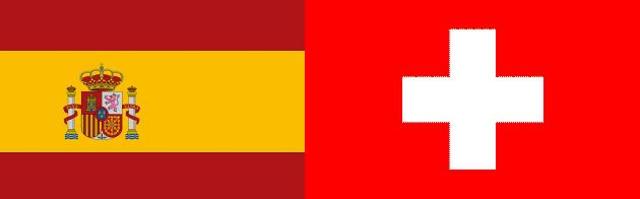 Suiza y España fuera de juego