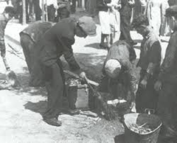 All jews to perform forced labor.