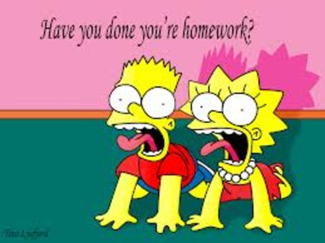 Je vais finir mes devoirs.