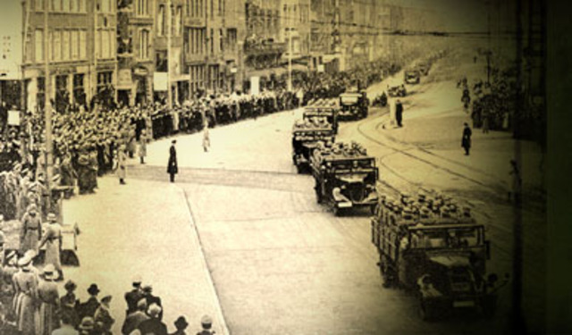 Alemania invade Belgica al declararle la guerra a Francia