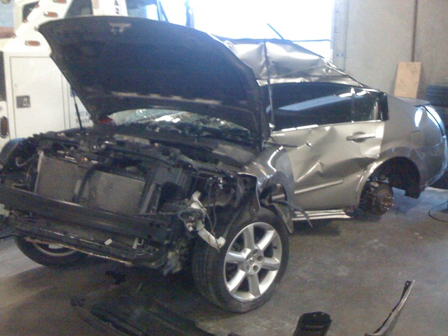 Brother in big car crash