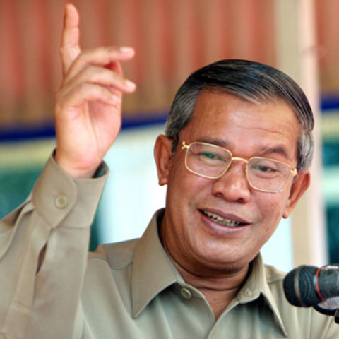 Hun Sen becomes prime minister