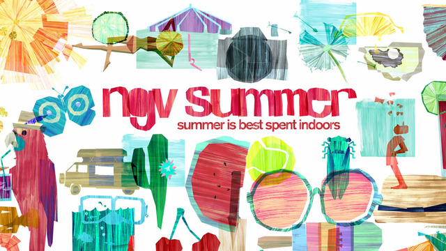 The National Gallery of Victoria is opened