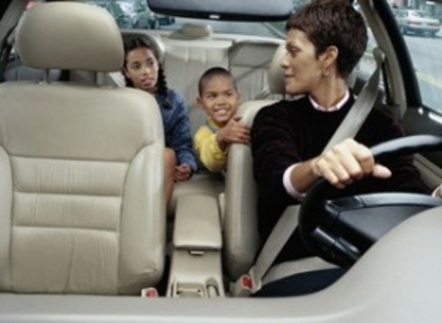 I drive my littlww sister to school