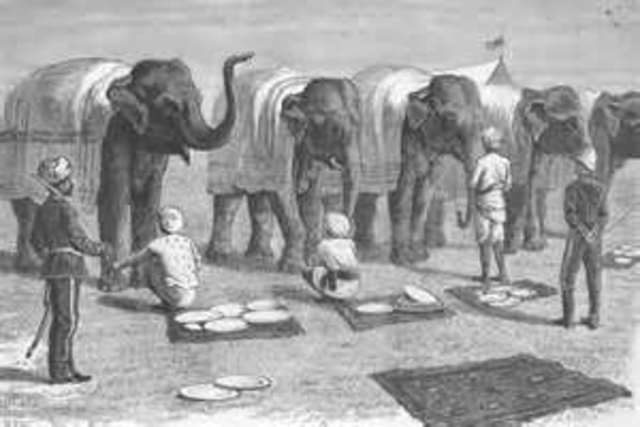 Start of the Second Anglo—Burmese war