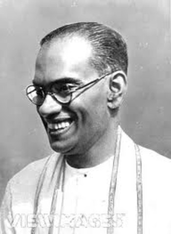 Solomon Bandaranaike elected as Sinhalese President.