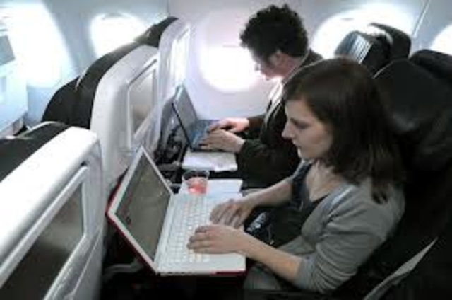 wi-fi on airplanes