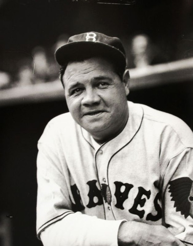 Babe Ruth makes is MLB debut