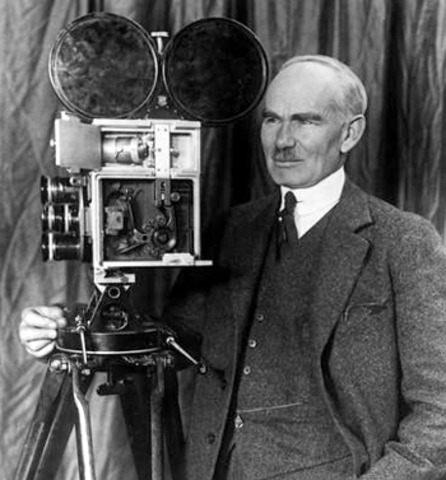 Phonofilm, first sound on film motion picture, is shown in NYC