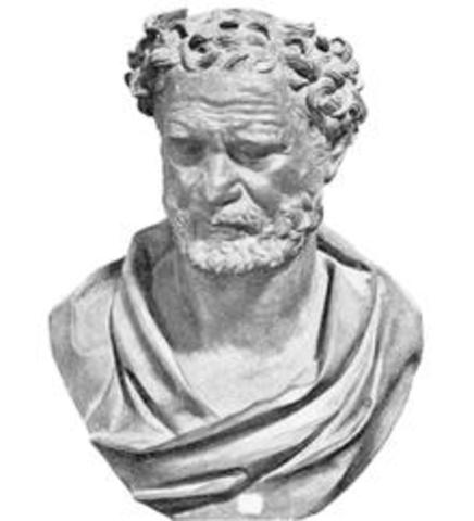 Demòcrit (Democritus, Demókritos Δημόκριτος) 400aC