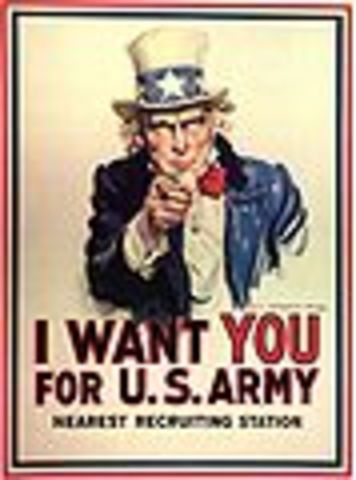 Uncle Sam Recruting Poster