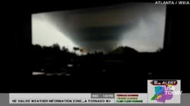 TORNADO hit Georgia