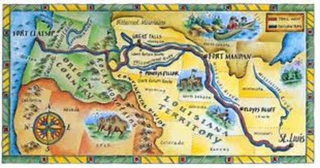 The expedition starts