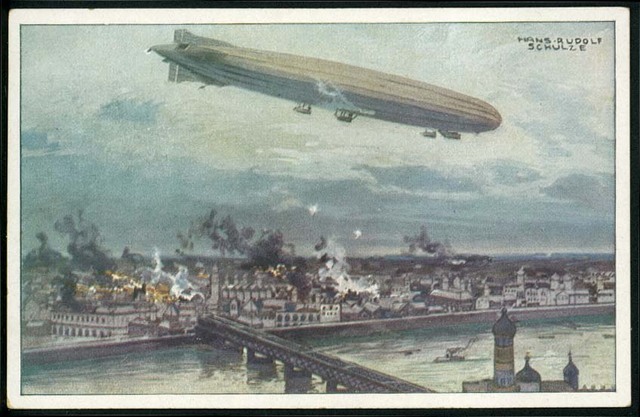 Zeppelin bombing