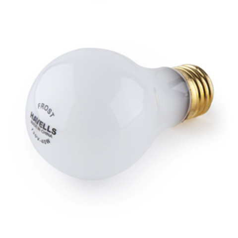 First Frosted Lightbulbs