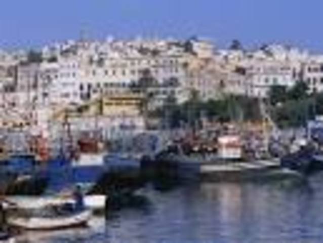 Born in Tangier, North Africa