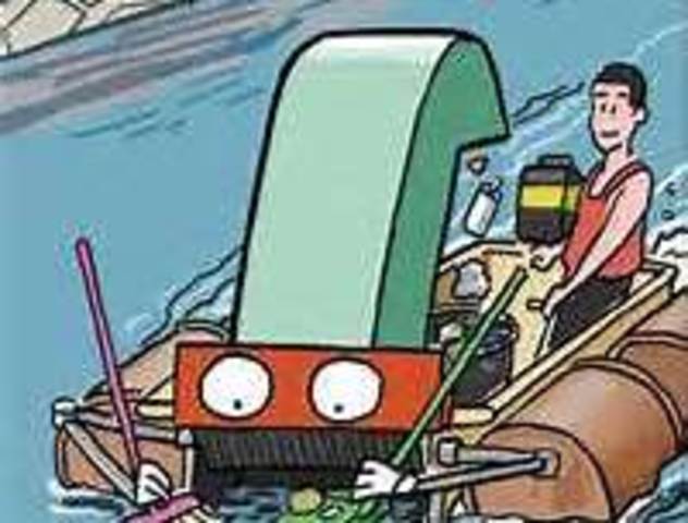 Rubbish Cleaning Boat