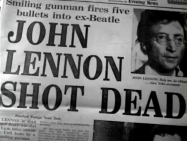 John Lennon Assassinated