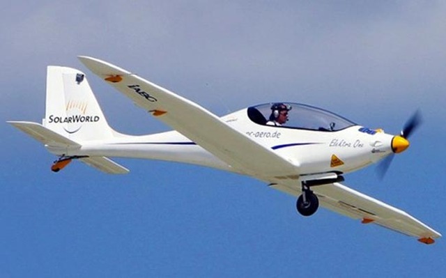 Solar powered airplane