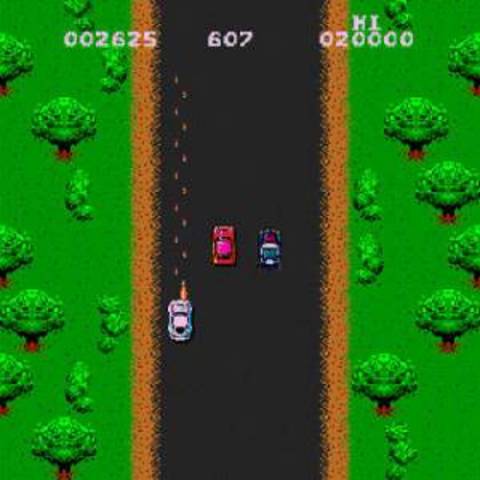 Spy Hunter - Shooting in a Driving Game