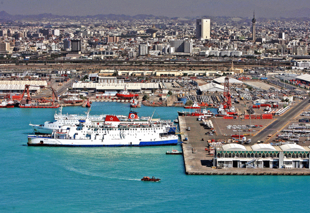 Red Sea port of Jidda and Aden