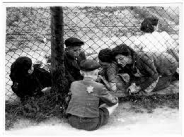 Lodz ghetto closed off: